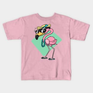 Flamingcool Flamingo Kids T-Shirt